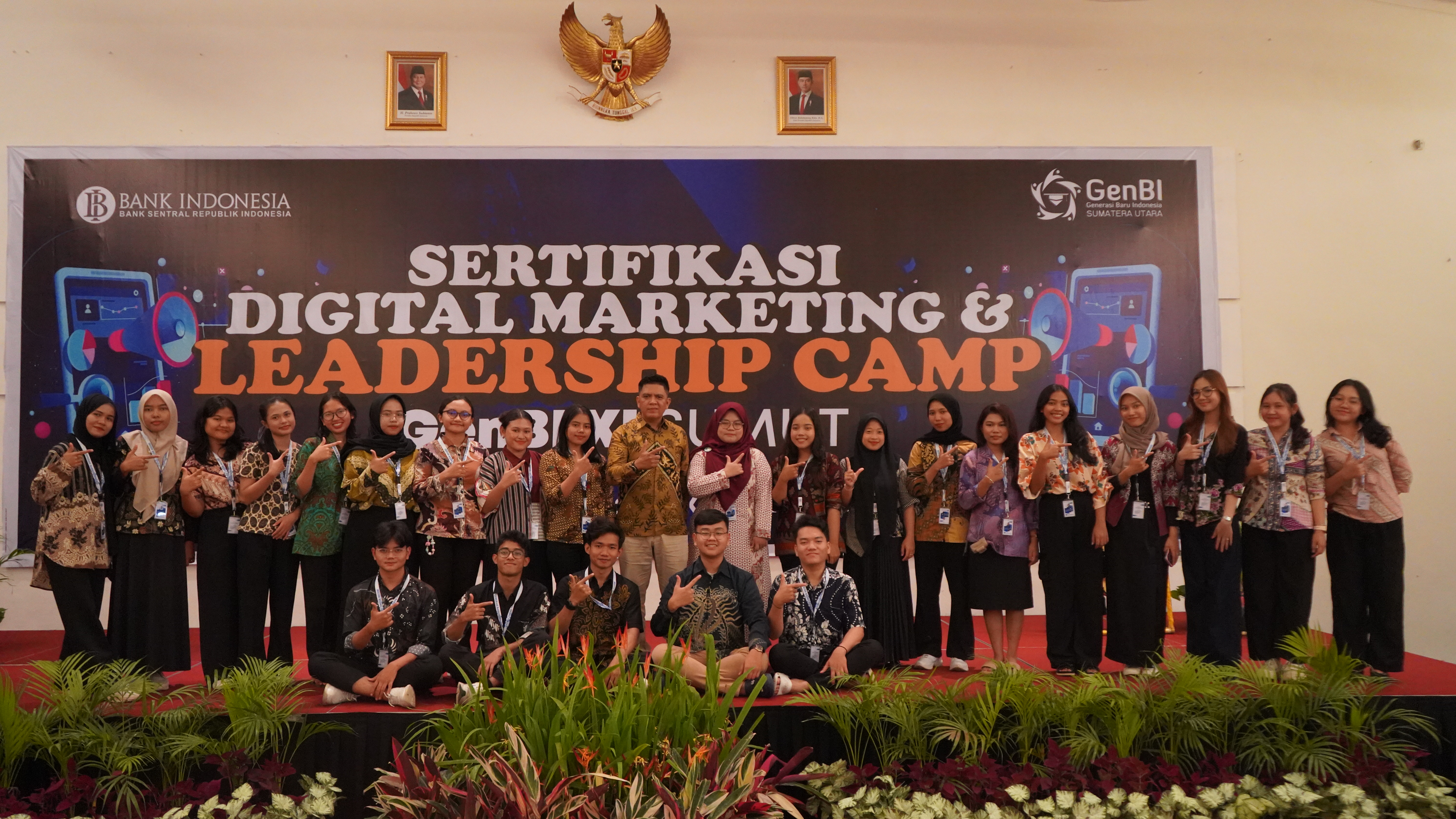 Sertifikasi Digital Marketing dan Leadership Camp GenBI Sumatera Utara 