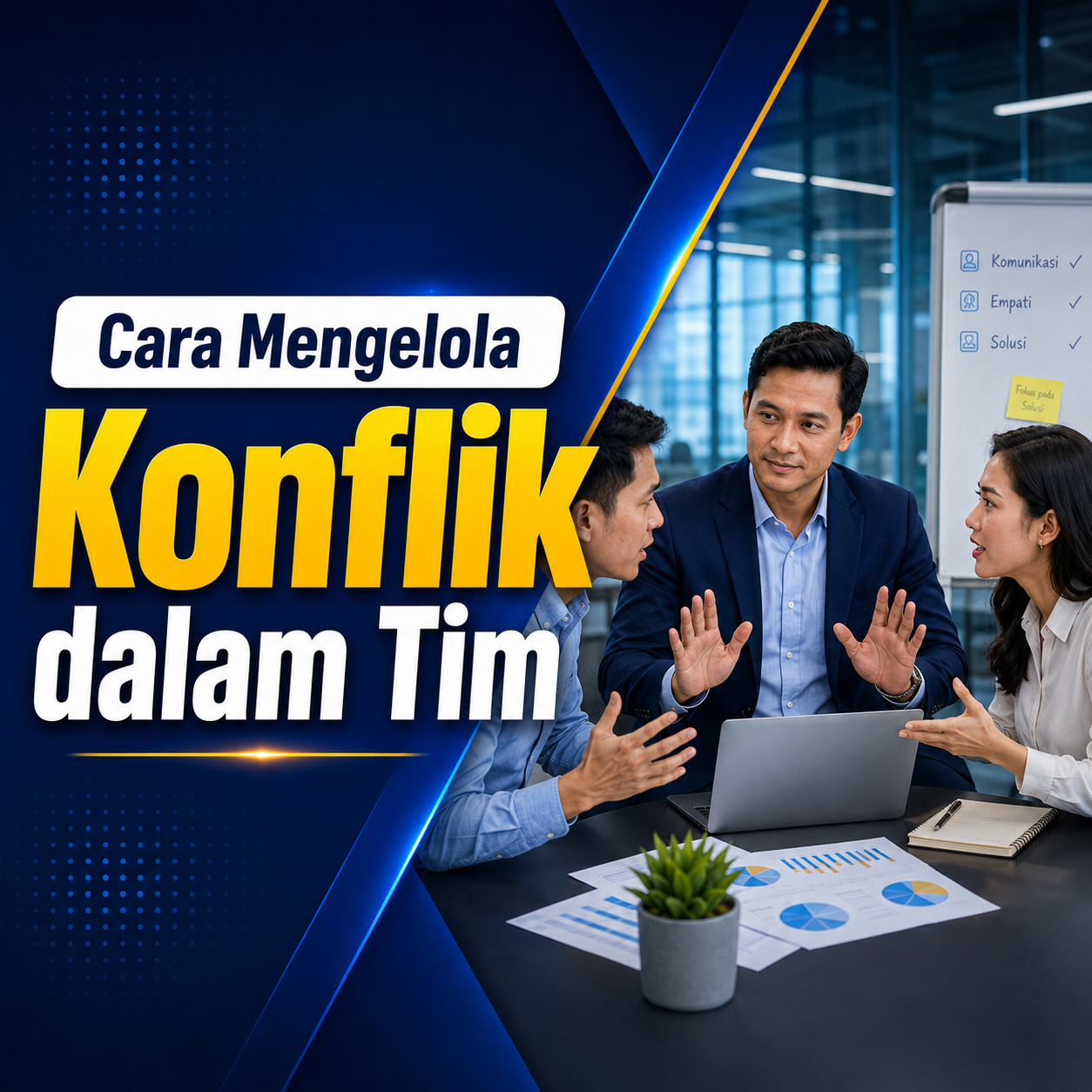 Cara Mengelola Konflik dalam Tim agar Tidak Mengganggu Produktivitas